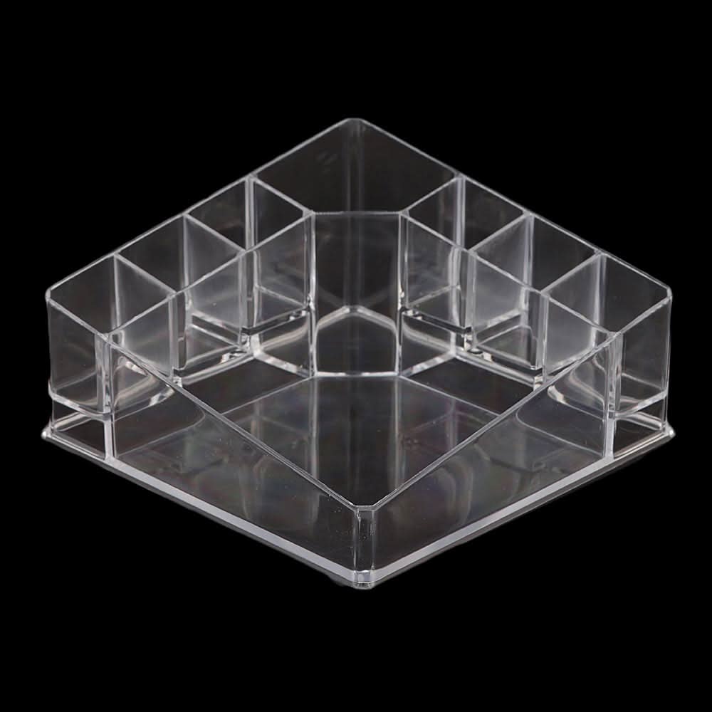 Acrylic Cosmetic Makeup Organizer Storage Box - White, Home & Lifestyle, Storage Boxes, Chase Value, Chase Value