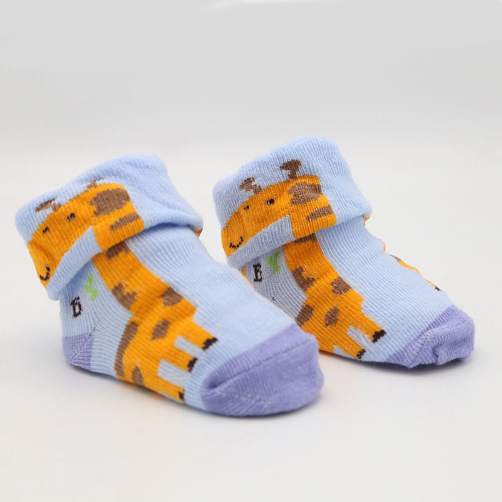 Newborn Booties (RA601) - Blue, Kids, NB Shoes And Socks, Chase Value, Chase Value