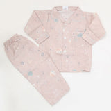 Boys Full Sleeves Night Suit - Tea Pink, Kids, Boys Sets And Suits, Chase Value, Chase Value