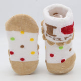 Newborn Booties (RA601) - Brown, Kids, NB Shoes And Socks, Chase Value, Chase Value
