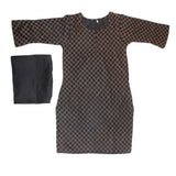Girls Printed Shalwar Suit - Black, Kids, Girls Sets And Suits, Chase Value, Chase Value