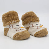 Newborn Booties (RA601) - Brown, Kids, NB Shoes And Socks, Chase Value, Chase Value