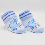 Newborn Booties (RA601) - Blue, Kids, NB Shoes And Socks, Chase Value, Chase Value
