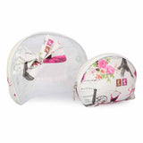 Women's Makeup Pouch 2 Pcs - White, Beauty & Personal Care, Beauty Tools, Chase Value, Chase Value