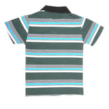 Boys Yarn Dyed T-Shirt - Green, Kids, Boys T-Shirts, Chase Value, Chase Value