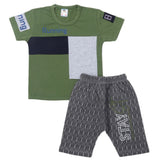 Boys Half Sleeves Short Suits - Green, Kids, Boys Sets And Suits, Chase Value, Chase Value