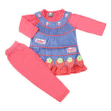 Girls Full Sleeves Suit - Blue, Kids, Girls Sets And Suits, Chase Value, Chase Value