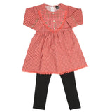 Girls Full Sleeves Suit - Peach, Girls Suits, Chase Value, Chase Value