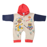 Newborn Boys Polar Romper - Red, Kids, Newborn Boys Rompers, Chase Value, Chase Value