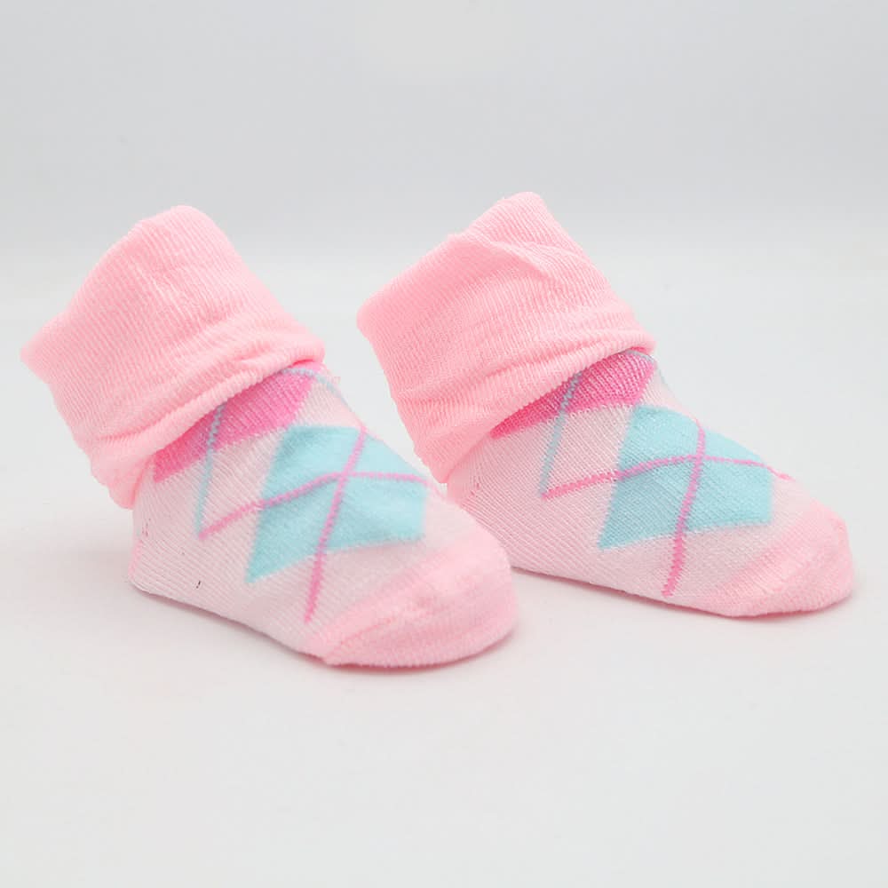 Newborn Booties (RA601) - Pink, Kids, NB Shoes And Socks, Chase Value, Chase Value