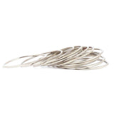 Girl's Bangles 12 Pcs - Silver - test-store-for-chase-value