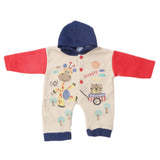 Newborn Boys Polar Romper - Navy Blue, Kids, Newborn Boys Rompers, Chase Value, Chase Value