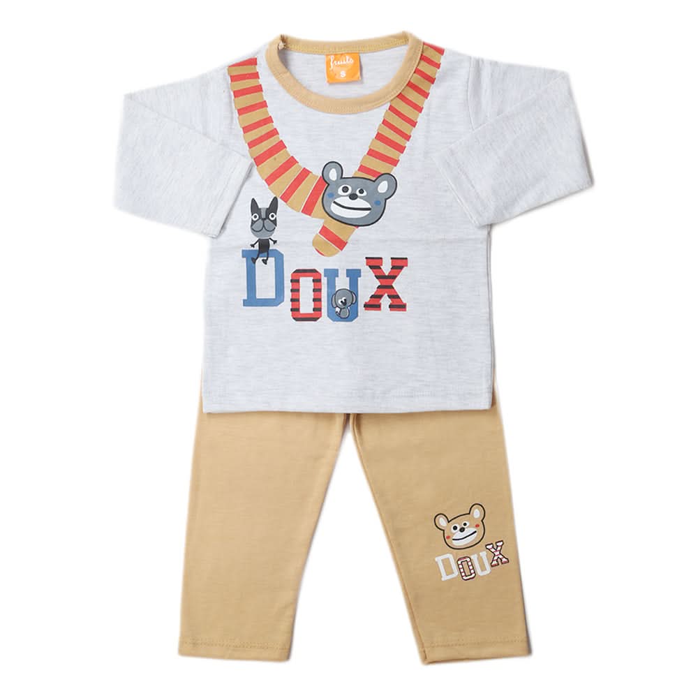 Boys Full Sleeves Suit - Camel, Kids, Boys Sets And Suits, Chase Value, Chase Value