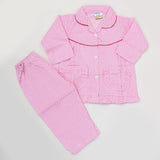 Girls Full Sleeves Night Suit - Pink, Kids, Girls Sets And Suits, Chase Value, Chase Value