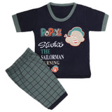 Boys Half Sleeves Suits 9065 - Navy Blue, Kids, Boys Sets And Suits, Chase Value, Chase Value
