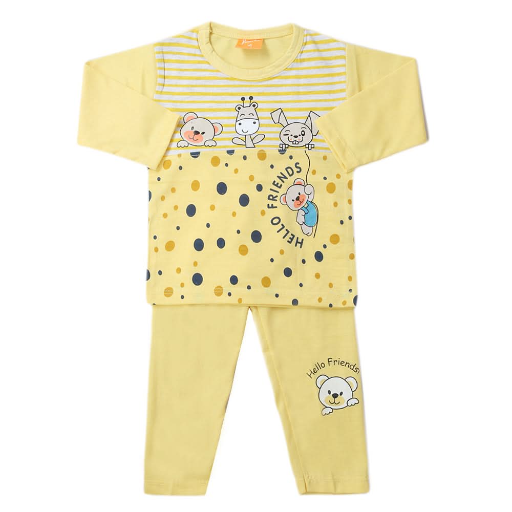Boys Full Sleeves Suit - Yellow, Kids, Boys Sets And Suits, Chase Value, Chase Value