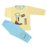 Boys Full Sleeves Suit - Yellow, Kids, Boys Sets And Suits, Chase Value, Chase Value