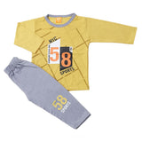 Boys Full Sleeves Suit - Mustard, Kids, Boys Sets And Suits, Chase Value, Chase Value