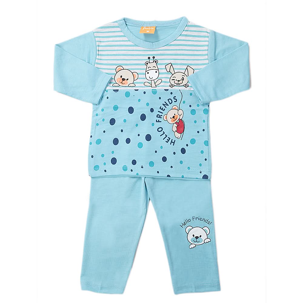 Boys Full Sleeves Suit - Blue, Kids, Boys Sets And Suits, Chase Value, Chase Value