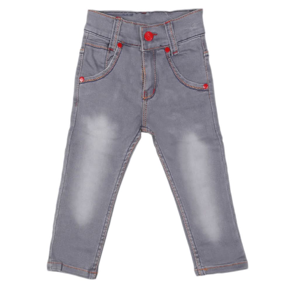 Boys Denim Pant - Grey, Kids, Boys Pants, Chase Value, Chase Value