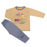 Boys Full Sleeves Suit - Camel, Kids, Boys Sets And Suits, Chase Value, Chase Value