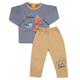 Boys Full Sleeves Suit - Grey, Kids, Boys Sets And Suits, Chase Value, Chase Value