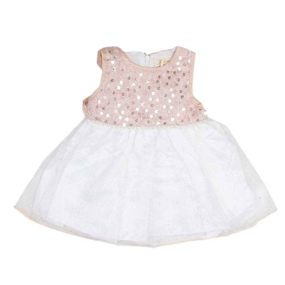 Newborn Girls Frock - Copper, Kids, NB Girls Frocks, Chase Value, Chase Value