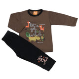 Boys Full Sleeves Suit - Dark Brown, Kids, Boys Sets And Suits, Chase Value, Chase Value