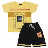 Boys Half Sleeves Suit - Yellow, Kids, Boys Sets And Suits, Chase Value, Chase Value
