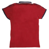 Boys Half Sleeves Round Neck T-Shirt - Maroon, Kids, Boys T-Shirts, Chase Value, Chase Value