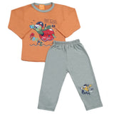 Boys Full Sleeves Suit - Peach, Kids, Boys Sets And Suits, Chase Value, Chase Value