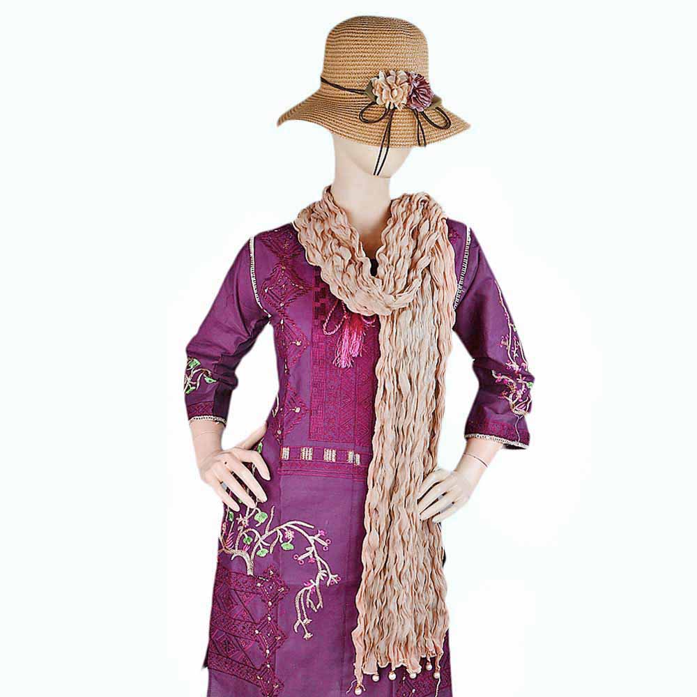 Women's Chiffon Dupatta - Skin, Women, Dupatta, Chase Value, Chase Value