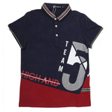Boys Half Sleeves Round Neck T-Shirt - Navy Blue, Kids, Boys T-Shirts, Chase Value, Chase Value