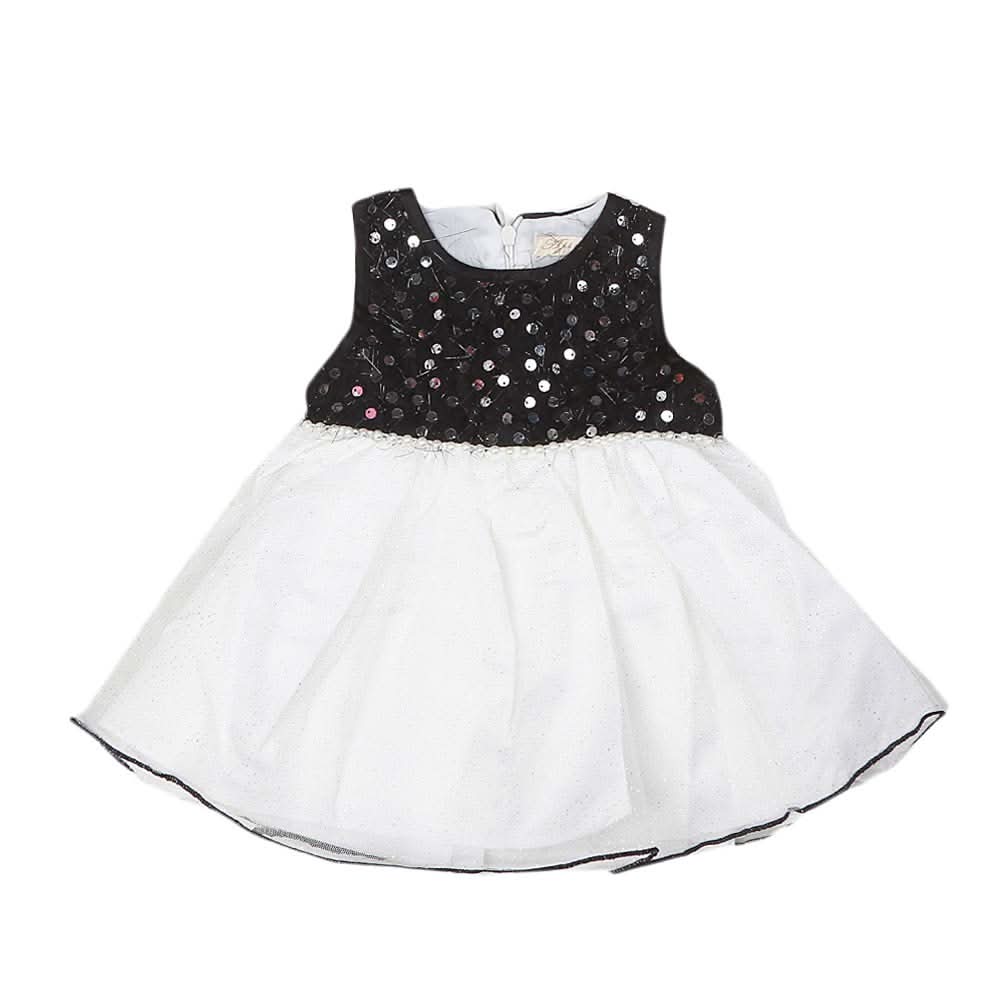 Newborn Girls Frock - Black, Kids, NB Girls Frocks, Chase Value, Chase Value