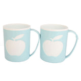 Fancy Mug 2 Pieces - Light Blue, Home & Lifestyle, Glassware & Drinkware, Chase Value, Chase Value