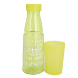 Water Bottle with Glass - Yellow, Home & Lifestyle, Glassware & Drinkware, Chase Value, Chase Value