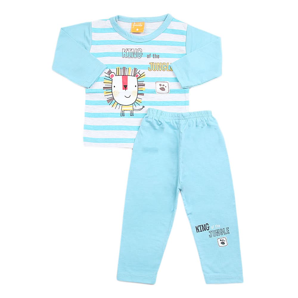 Boys Full Sleeves Suit - Blue, Kids, Boys Sets And Suits, Chase Value, Chase Value