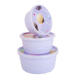 Multipurpose Box 3 Pcs - Light Purple, Home & Lifestyle, Storage Boxes, Chase Value, Chase Value