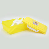Recta Lunch Box Lock JZ-976 - Yellow, Kids, Tiffin Boxes And Bottles, Chase Value, Chase Value