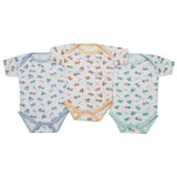 Newborn Romper 3Pcs Set - Multi, Kids, Newborn Boys Rompers, Chase Value, Chase Value