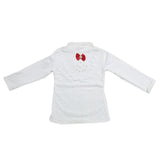 Girls Full Sleeves T-Shirt - White, Kids, Girls T-Shirts, Chase Value, Chase Value