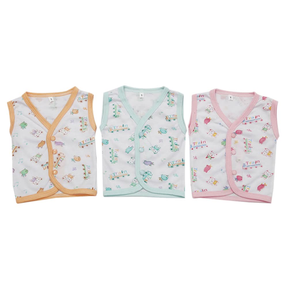 Newborn Vest - Multi, Boys Vest, Chase Value, Chase Value