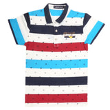 Boys Half Sleeves Round Neck T-Shirt - Blue, Kids, Boys T-Shirts, Chase Value, Chase Value