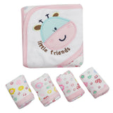 Newborn Wrapping Sheet With 4 Fcae Towel - Baby Pink, Kids, Wrapping Sheets, Chase Value, Chase Value