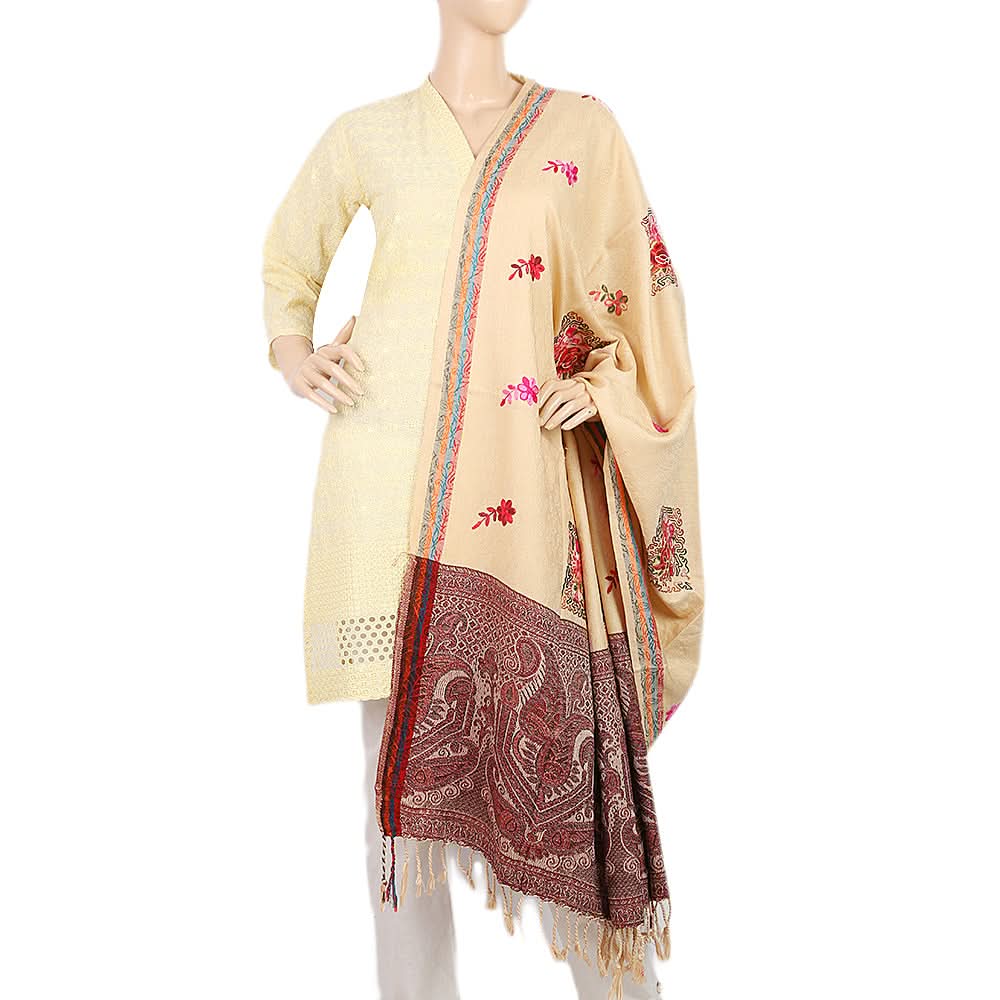 Women's Bata Embroidered Shawl - M, Women, Shawls And Scarves, Chase Value, Chase Value