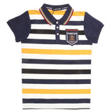 Boys Half Sleeves Round Neck T-Shirt - Mustard, Kids, Boys T-Shirts, Chase Value, Chase Value