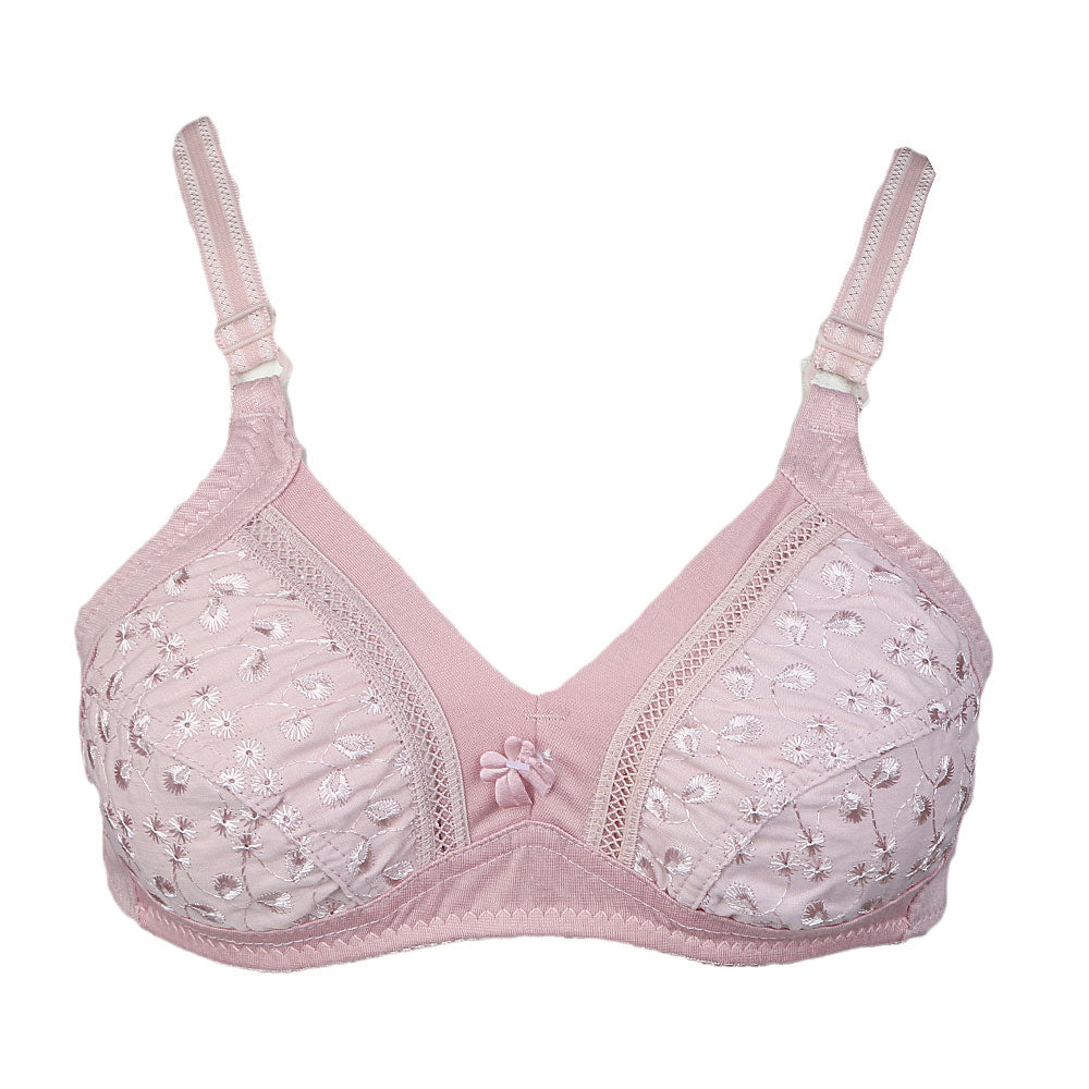 Women's Cotton Bra - Pink, Women, Bras, Chase Value, Chase Value