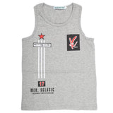 Boys Sando T-Shirt - Grey, Kids, Boys T-Shirts, Chase Value, Chase Value