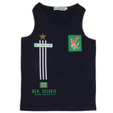 Boys Sando T-Shirt - Navy Blue, Kids, Boys T-Shirts, Chase Value, Chase Value