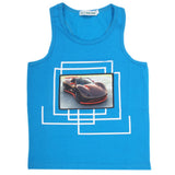 Boys Sando T-Shirt - Blue, Kids, Boys T-Shirts, Chase Value, Chase Value